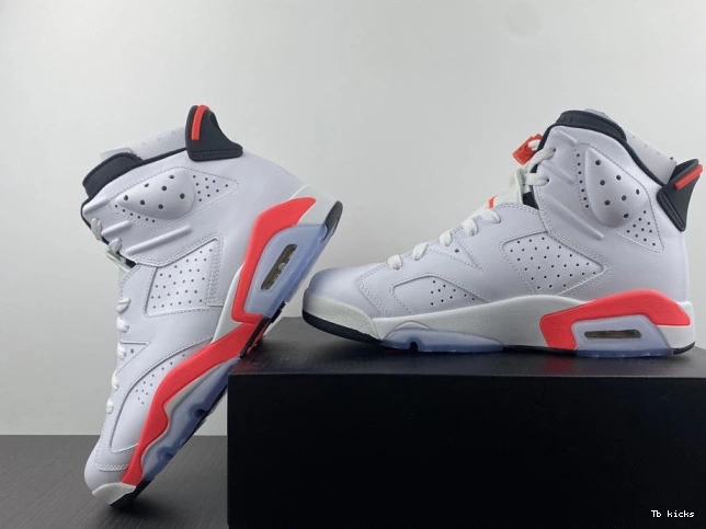 Reps TBK 6 Infrared 384664-123 White (2014) Jordan Retro 0805